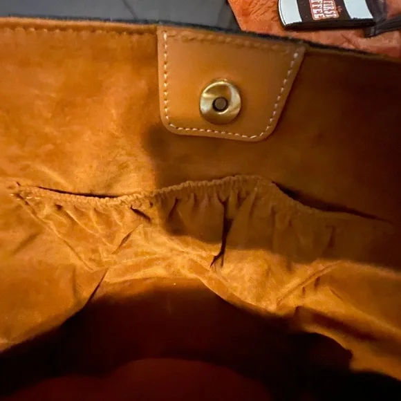 Jean and Tan Tote Bag - Picture 7 of 7